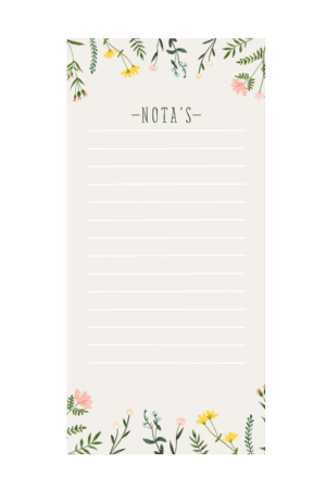 Notaboekies: Nota's (N1)